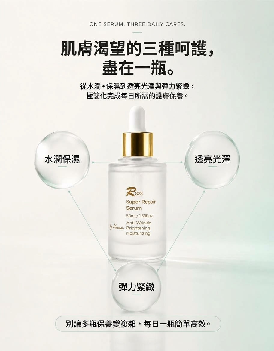 韓國 R828 超級修護精華 (50ml)